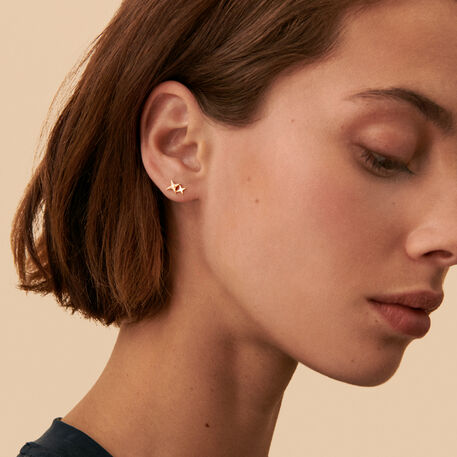 Piercing mini SHINING - Cristal / Dorado - Piercings  | Agatha