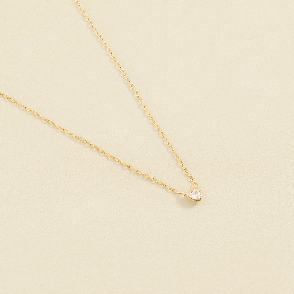 Collar corto ADOREE - Cristal / Dorado - Collar corto  | Agatha