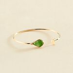 Pulsera rígida MOON - Aventurine - Pulseras  | Agatha