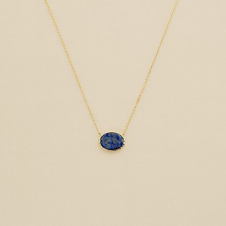 Collar midi ATMA - Lapis/ azul - Collares  | Agatha