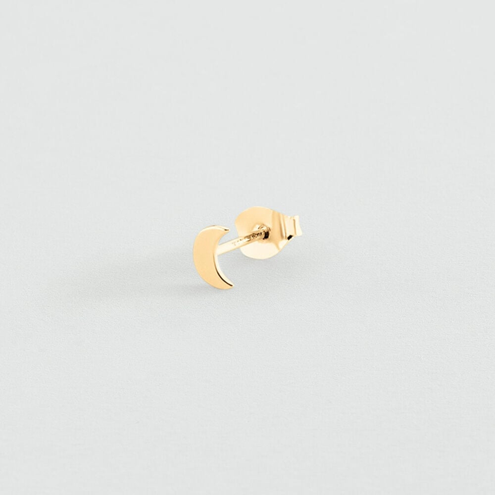 Pendientes cortos LUNA MIX & MATCH - Dorado - Pendientes cortos  | Agatha