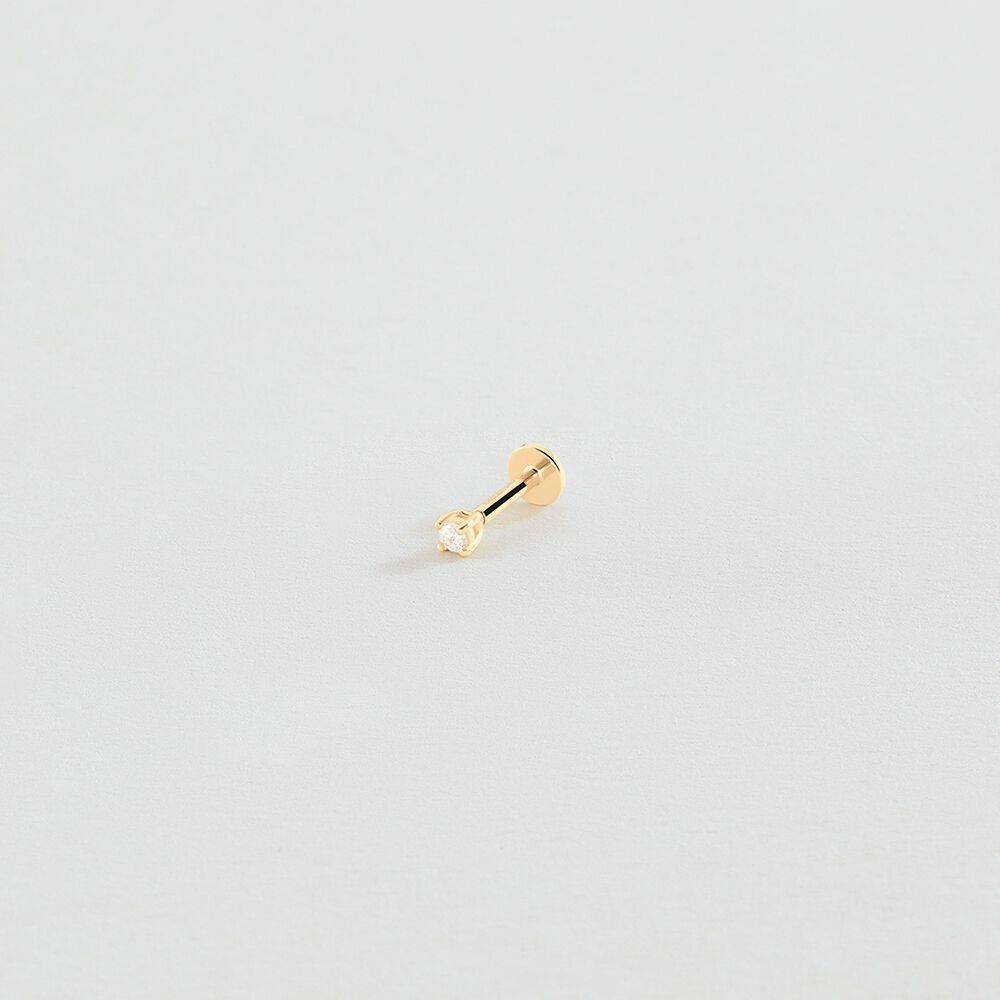 Piercing H&eacute;lix & Tragus MIX& MATCH - Cristal / Dorado - Tragus&H&eacute;lix  | Agatha