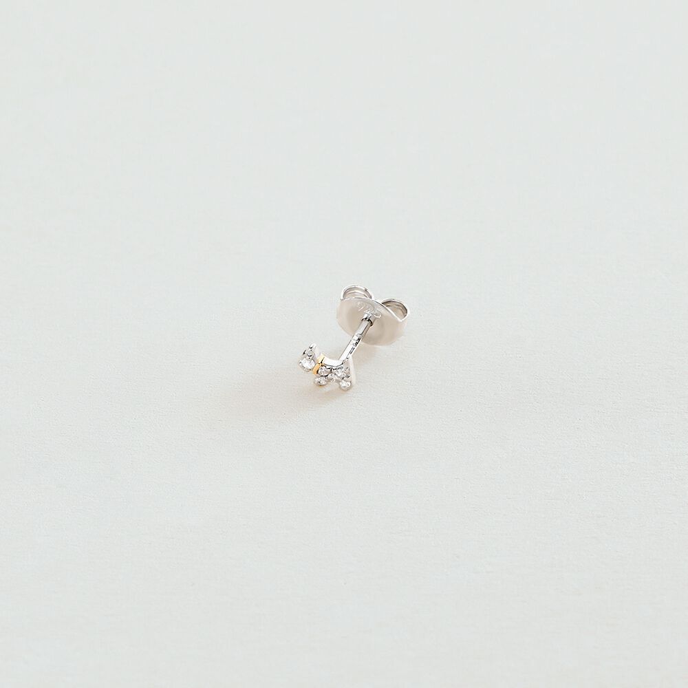 Piercing mini MASCOTTE - Plateado / Dorado - Joyas de plata  | Agatha