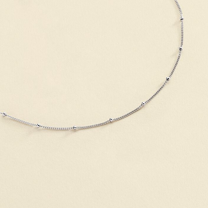 Cadena BALLSHOT - Plata - Collares  | Agatha