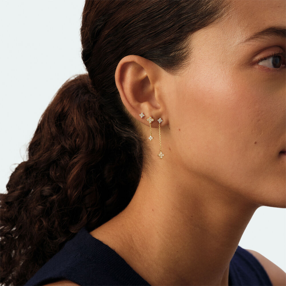 Pendientes cortos BELOVED MIX & MATCH - Cristal / Dorado - Pendientes cortos  | Agatha