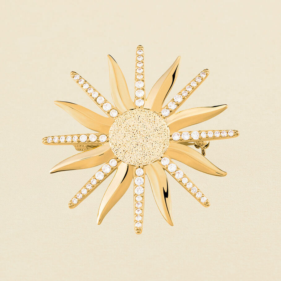 Broche BIGBANG - Cristal / Oro - Joyas  | Agatha
