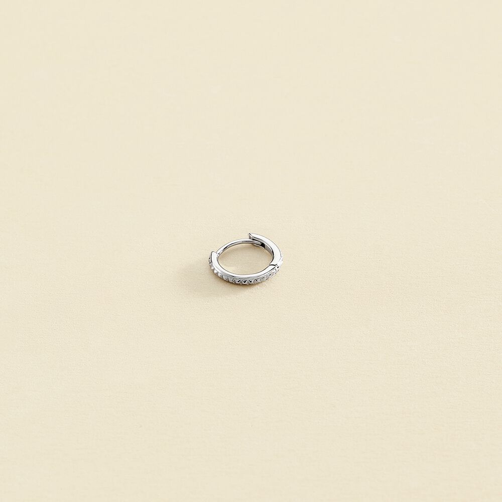 Piercing criolla DENTADO - Plata - Piercings  | Agatha