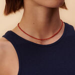 Collar corto TALISMANS - Coral - Collares  | Agatha