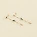 Pendientes largos SCARLET - Verde / Dorado - Pendientes  | Agatha
