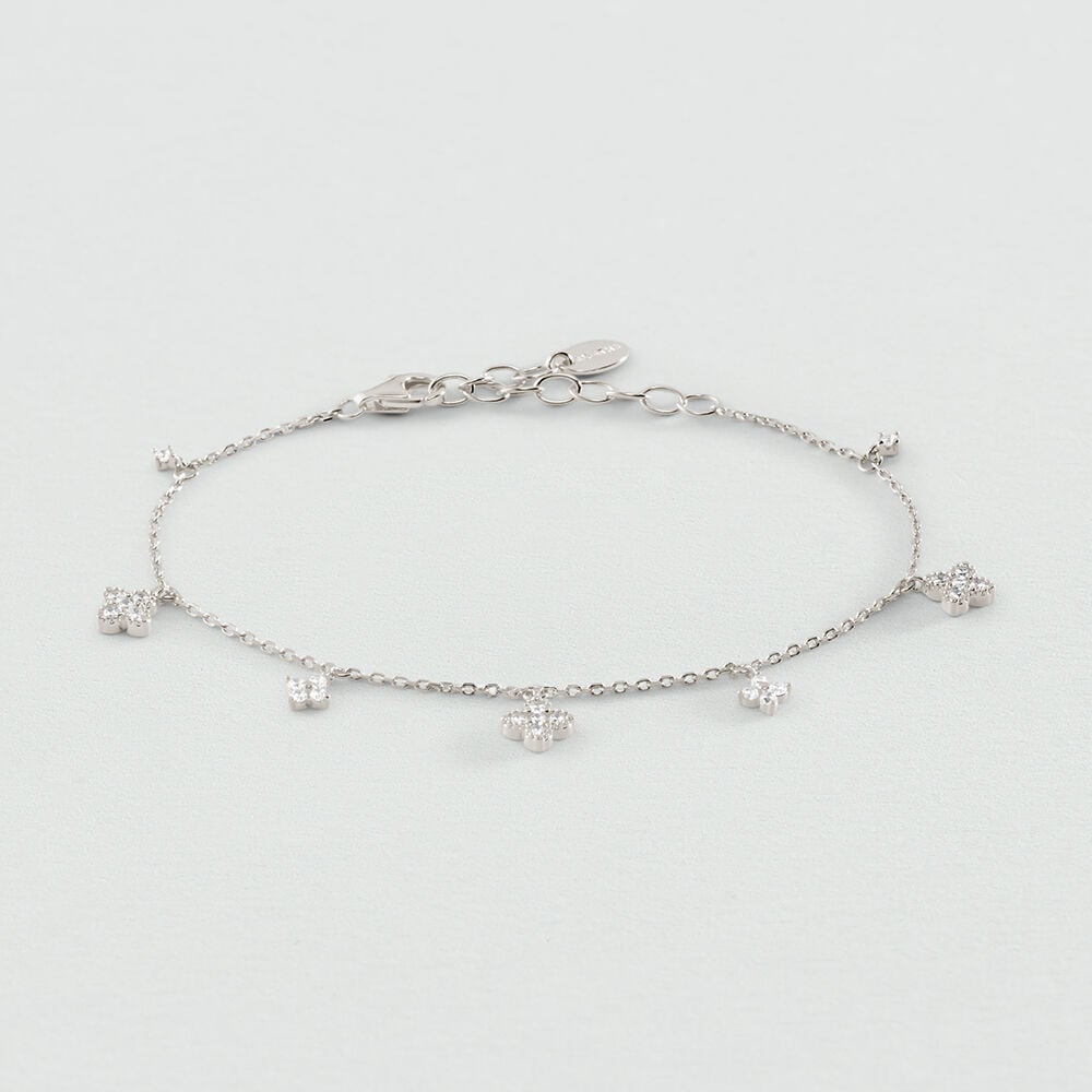 Pulsera de cadena BELOVED - Cristal / Plateado - Pulsera de cadena  | Agatha