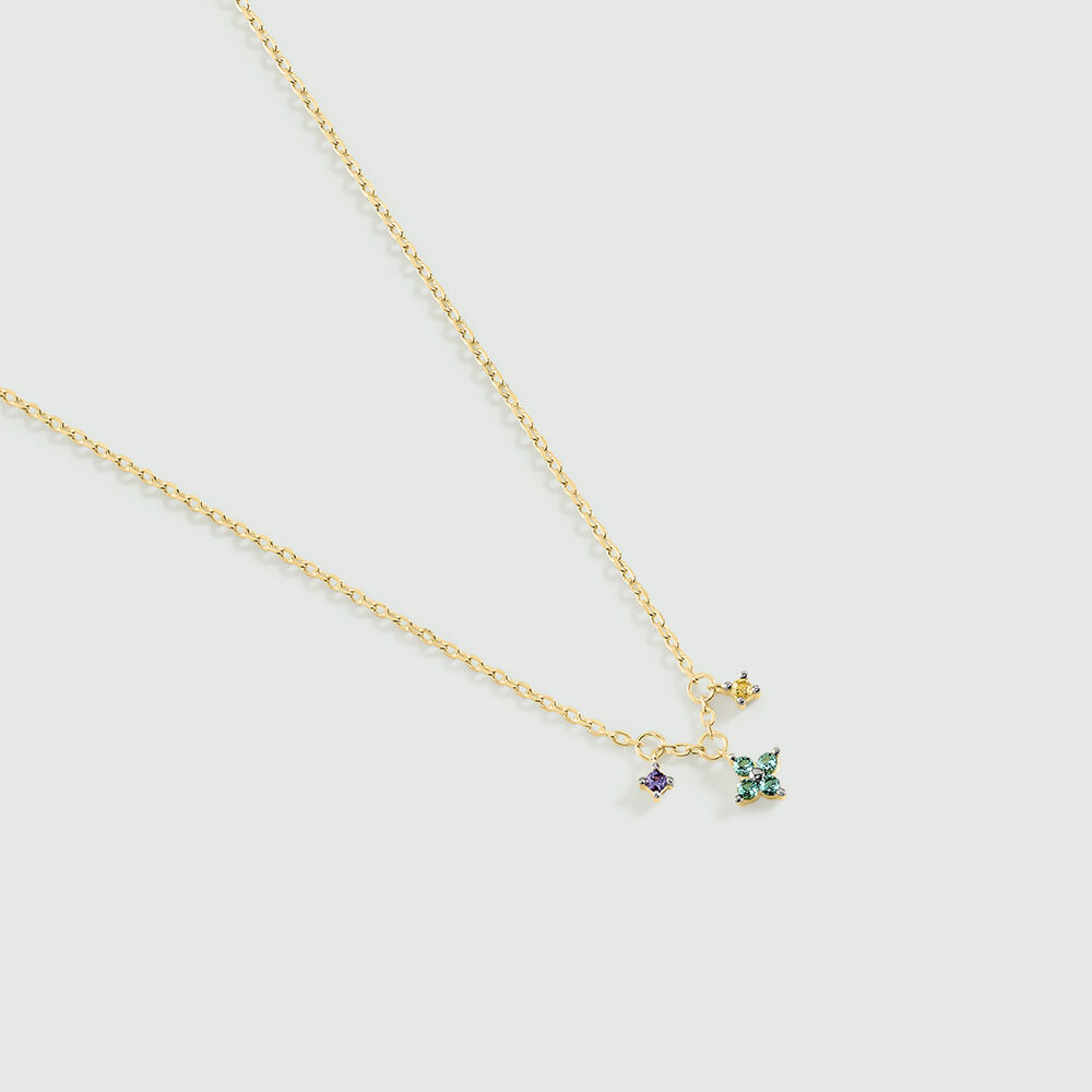 Collar corto BELOVED - Multicolor / Oro - Collar corto  | Agatha