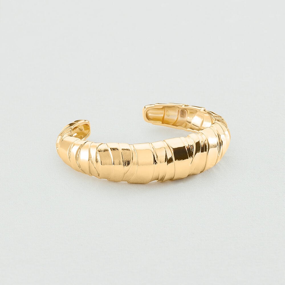 Pulsera rígida BE - Dorado - Pulsera rígida  | Agatha