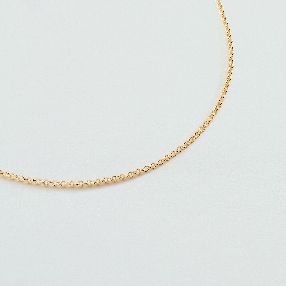 Collar midi CADENA JASERÓN - Dorado - Collar de fantasía  | Agatha