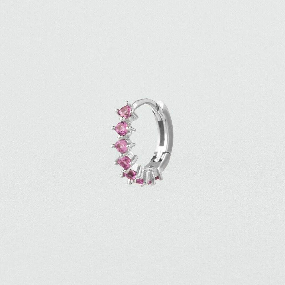 Piercing criolla RADIANTE - Fucsia - Piercings  | Agatha