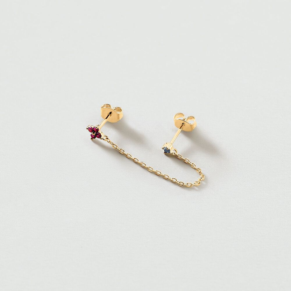 Piercing mini MIX& MATCH - Rosa / Oro - Piercings  | Agatha