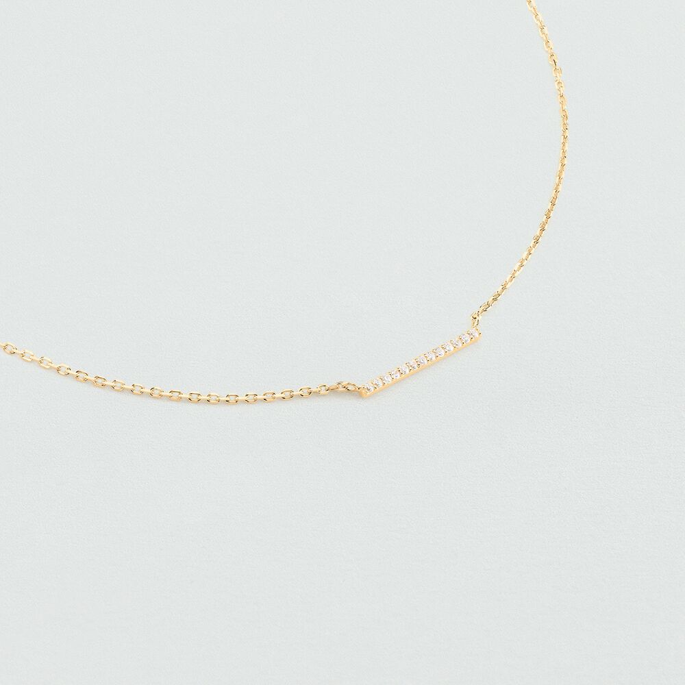 Collar corto BARSHINE - Cristal / Dorado - Collar corto  | Agatha