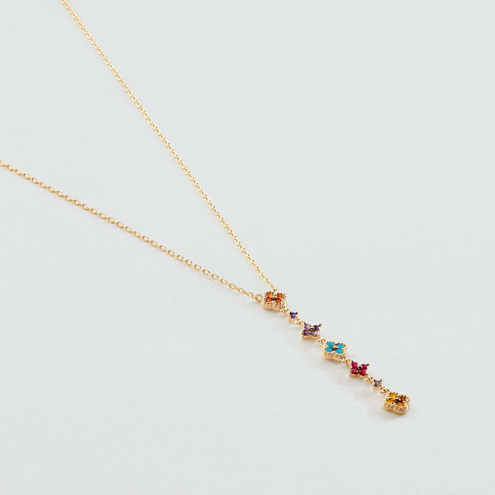 Collar corto BELOVED - Multicolor / Oro - Collar corto  | Agatha