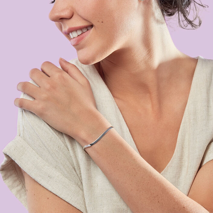 Pulsera de cadena EFFLEURE - Plata - Pulseras  | Agatha