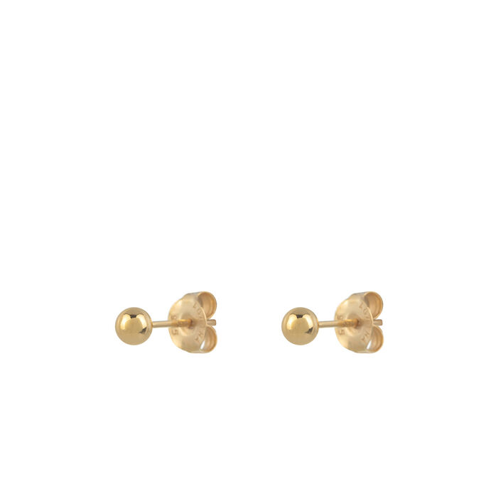 Pendientes cortos BOLA - Dorado - Pendientes  | Agatha
