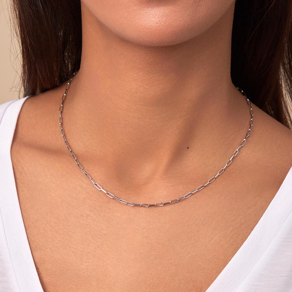 Cadena RECTANGL - Plata - Cadena  | Agatha
