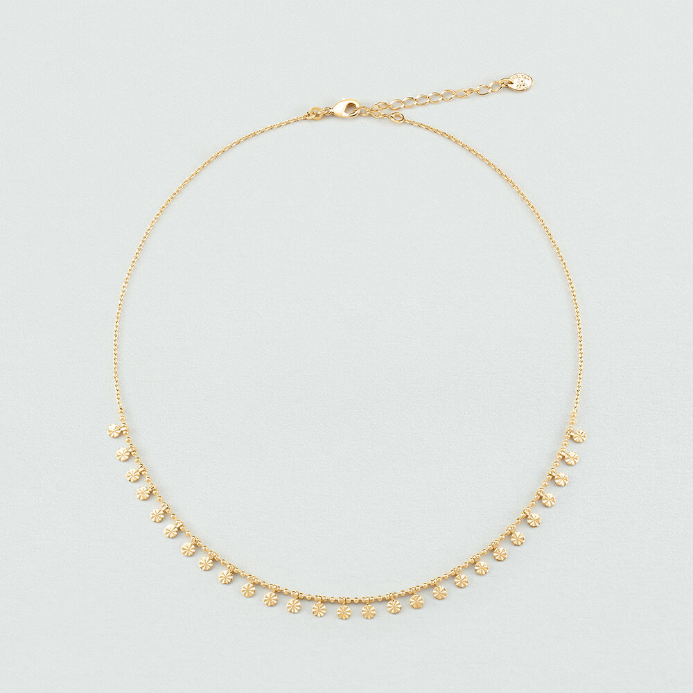 Collar corto ARIEL - Cristal / Dorado - Collar corto  | Agatha