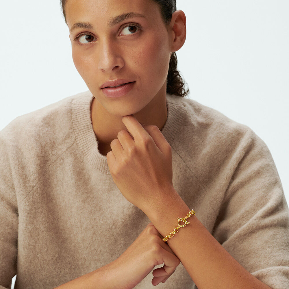 Pulsera de cadena GAMBETTA - Dorado - Pulsera de cadena  | Agatha