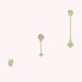 Piercing mini MIX& MATCH - Cristal / Oro - Piercings  | Agatha
