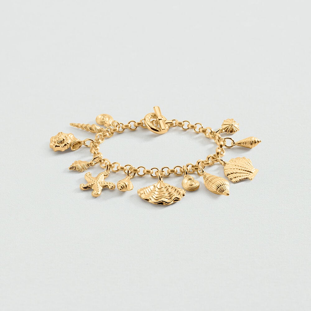 Pulsera de cadena CALYPSO - Dorado - Pulsera de cadena  | Agatha