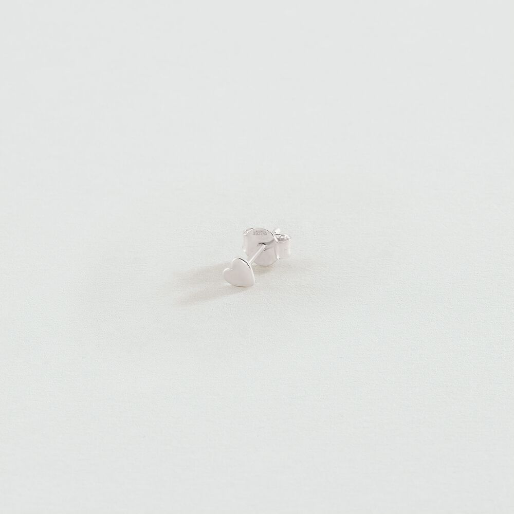 Piercing mini WITH LOVE - Plata - Piercings  | Agatha