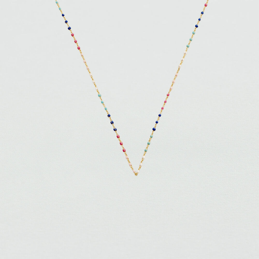 Collar midi SMARTY - Azul / Rosa - Collares  | Agatha