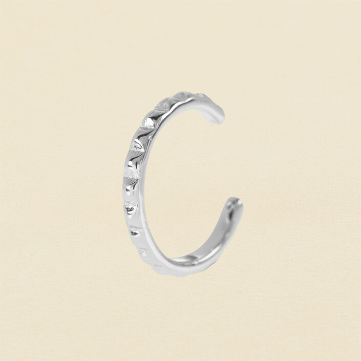 Ear cuff DENTADO - Plata - Piercings  | Agatha