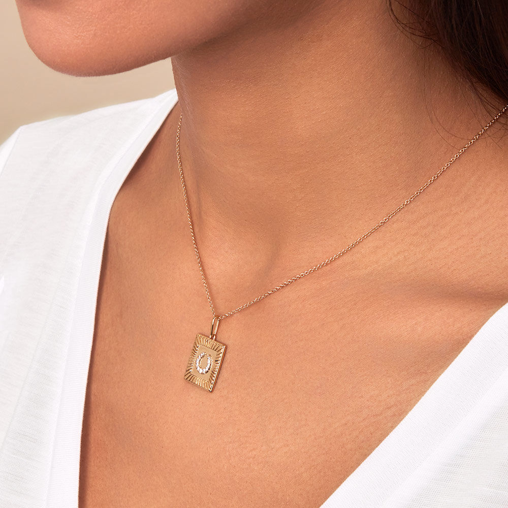 Colgante FORTUNA - Cristal / Dorado - Outlet  | Agatha
