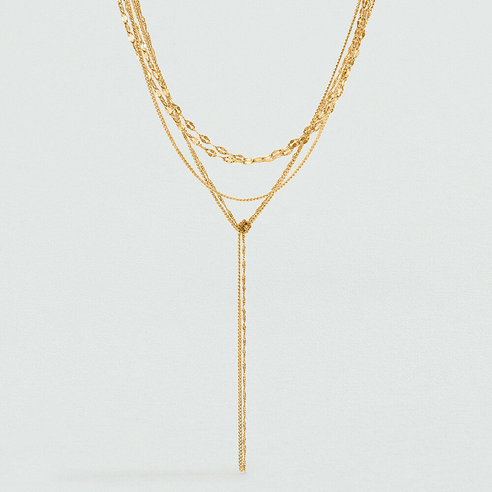Collar midi NEBET - Dorado - Collar de fantasía  | Agatha