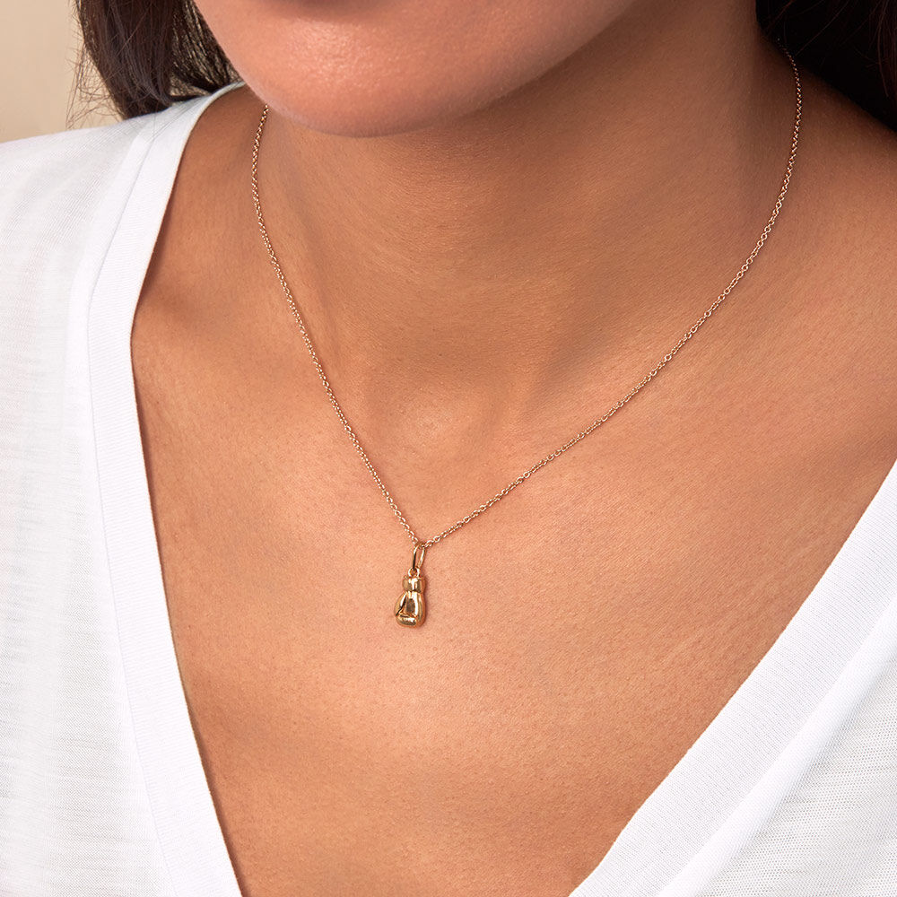 Colgante BOXEO - Dorado - Outlet  | Agatha
