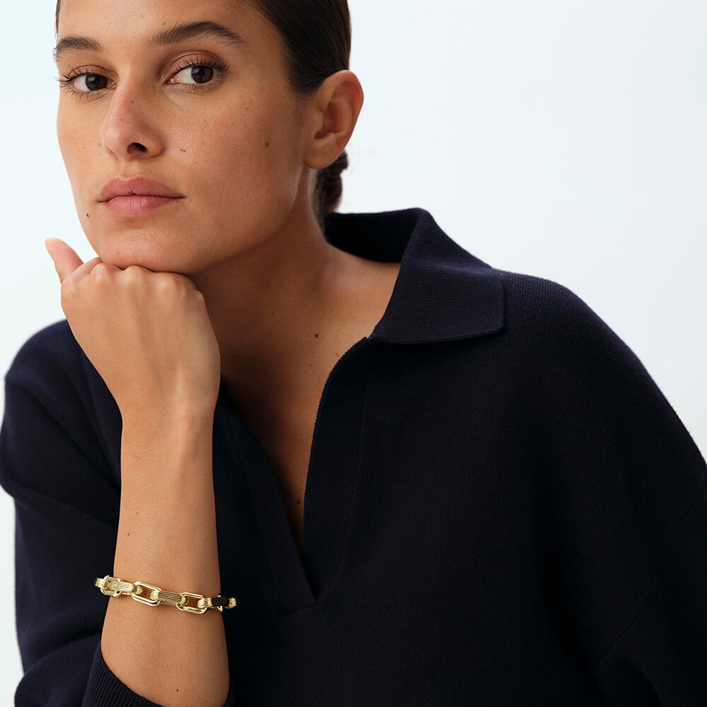 Pulsera de cadena HAUSSMANN - Dorado - Pulsera de cadena  | Agatha