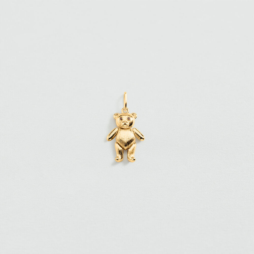 Colgante OSO - Marr&oacute;n / Dorado - Joyas  | Agatha