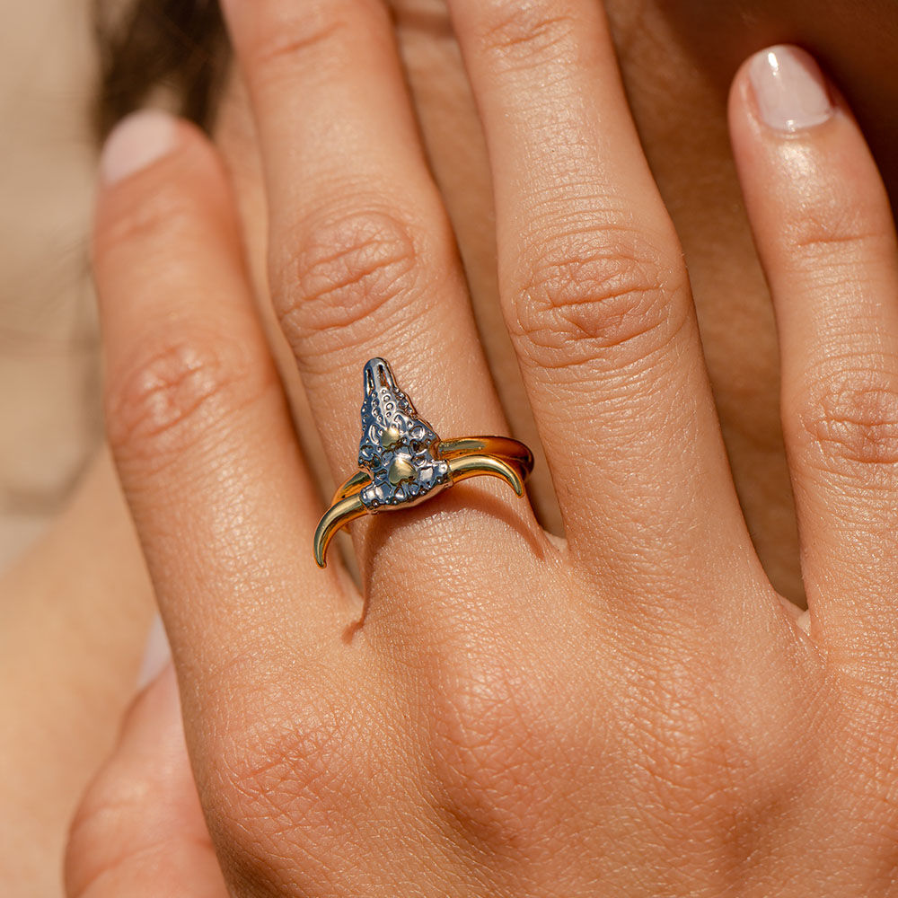 Anillo ajustable RODEO - Bicolor - Anillo ajustable  | Agatha