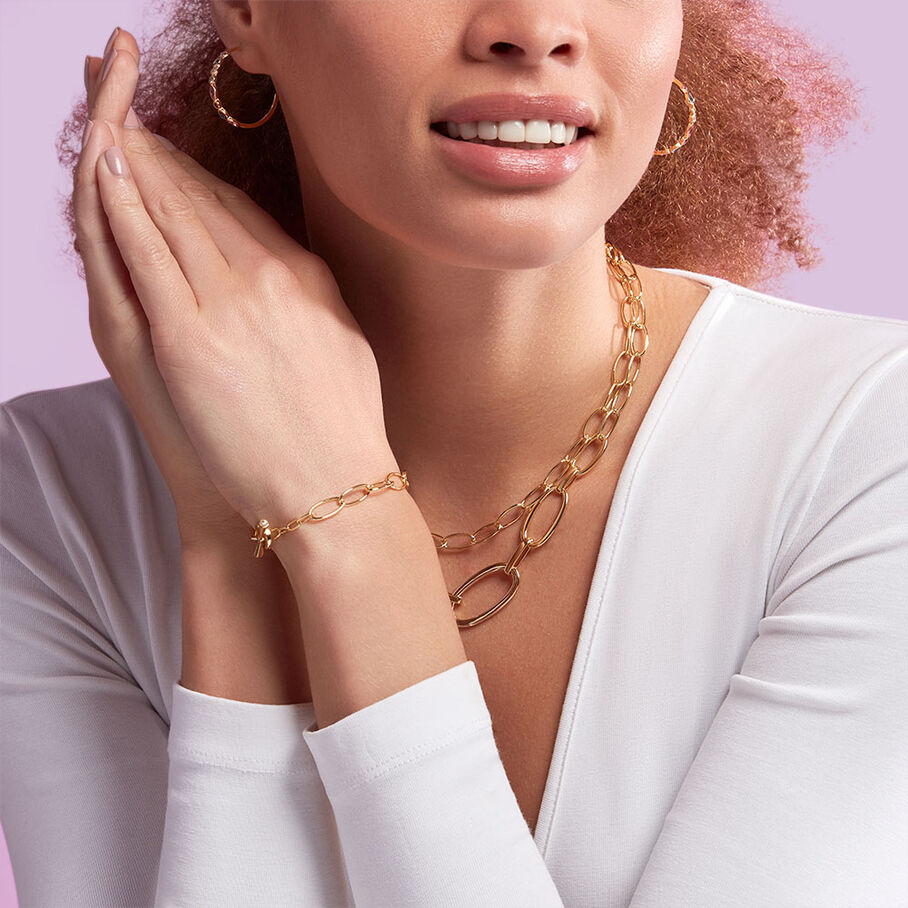 Criollas ARCO - Multicolor / Oro - Pendientes  | Agatha