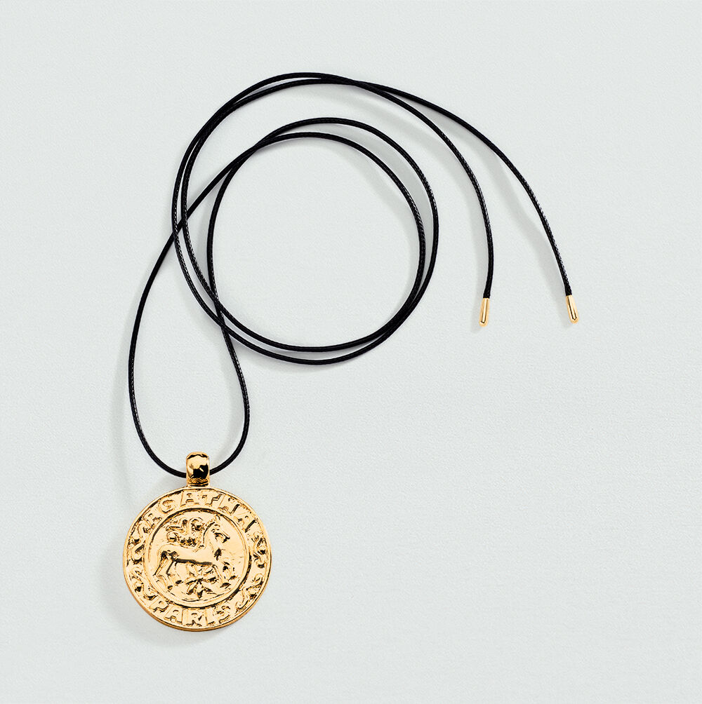 Collar largo PONT DES ARTS - Negro / Oro - Collar largo  | Agatha