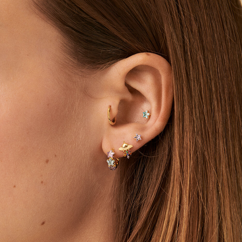 Piercing criolla MIX & MATCH - Multicolor / Oro - Piercings  | Agatha