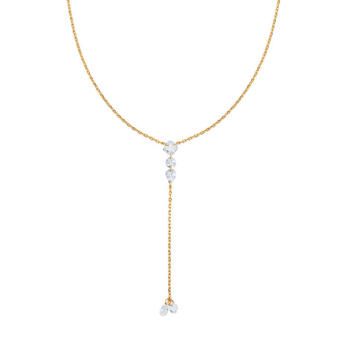Collar midi PETILLE - Cristal / Dorado - Collares  | Agatha