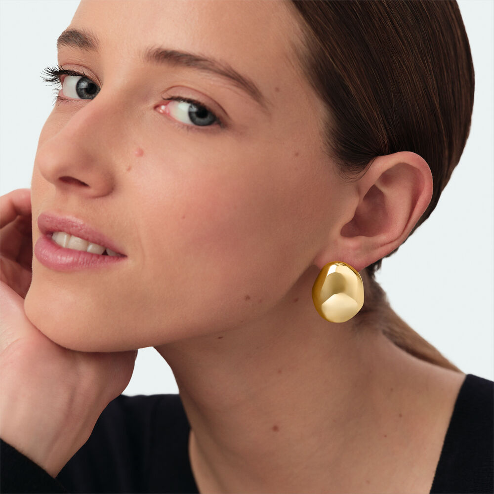 Pendientes largos ODYSS&Eacute;E - Dorado - Pendientes largos  | Agatha