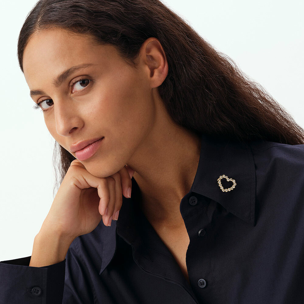 Broche CANDY - Cristal / Dorado - Joyas  | Agatha