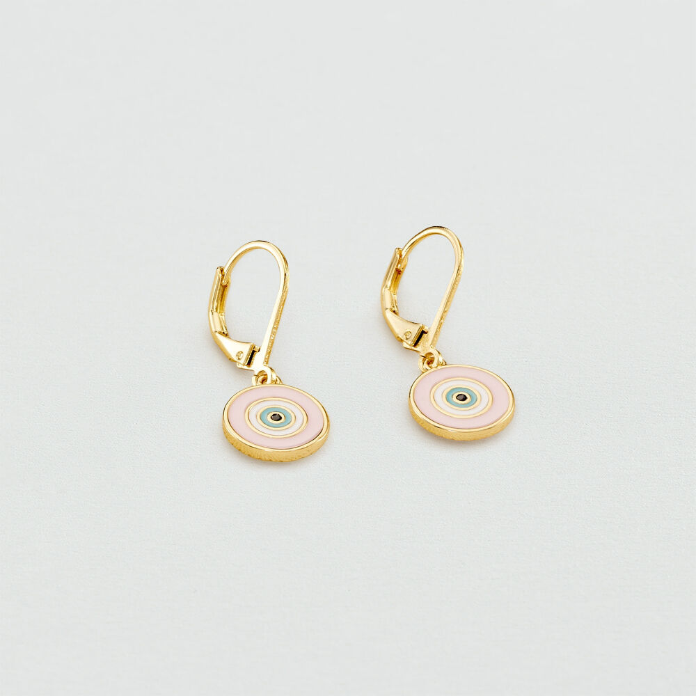 Pendientes largos CYCLADES - Rosa palido / Dorado - Pendientes largos  | Agatha