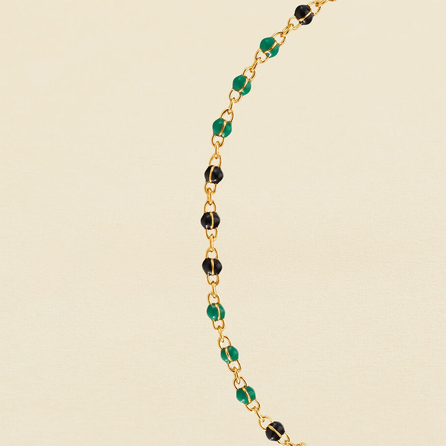 Pulsera de cadena SMARTY - Verde / Negro - Pulseras  | Agatha