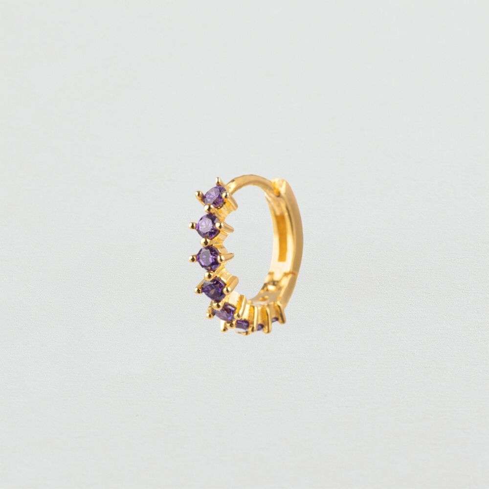 Piercing criolla RADIANTE - Lila - Piercings  | Agatha