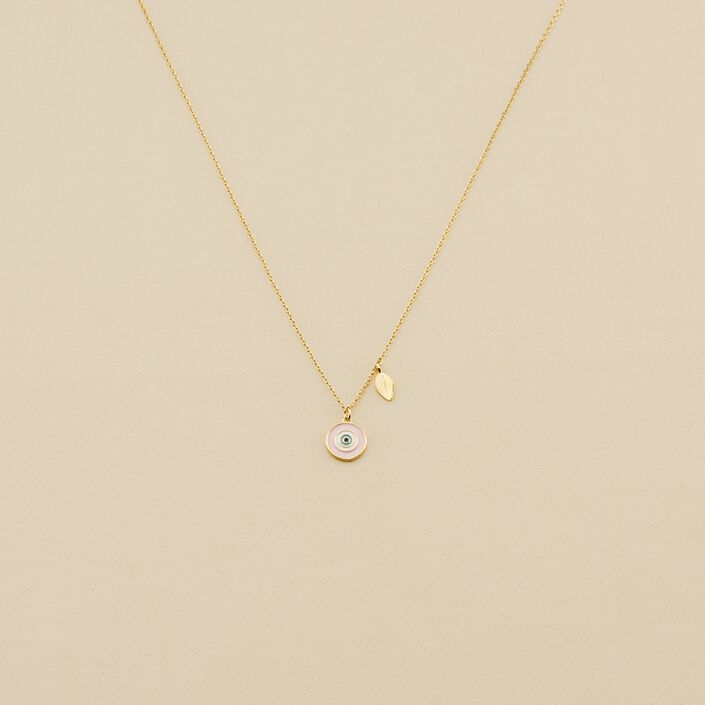 Collar corto CYCLADES - Piedra de luna gris - Collares  | Agatha