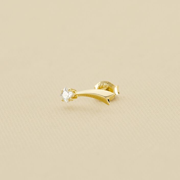 Piercing mini FILANTE - Cristal / Dorado - Piercings  | Agatha