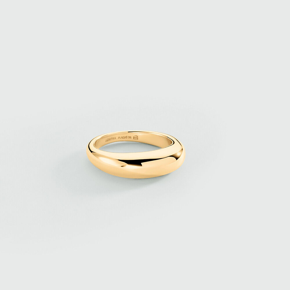 Anillo fino LEO - Dorado - Anillos de fantasía  | Agatha