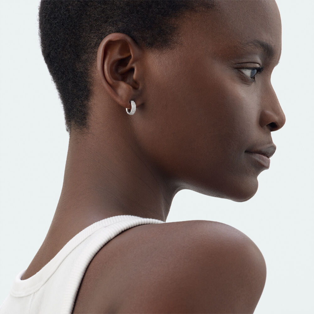 Pendientes de clip TURENNE - Cristal / Plateado - Pendientes de clip  | Agatha